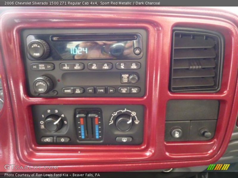 Sport Red Metallic / Dark Charcoal 2006 Chevrolet Silverado 1500 Z71 Regular Cab 4x4