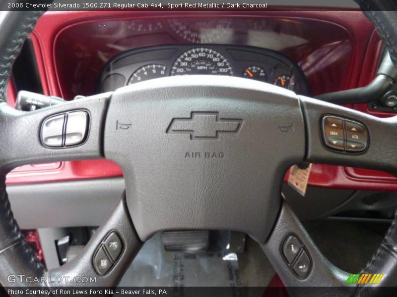 Sport Red Metallic / Dark Charcoal 2006 Chevrolet Silverado 1500 Z71 Regular Cab 4x4