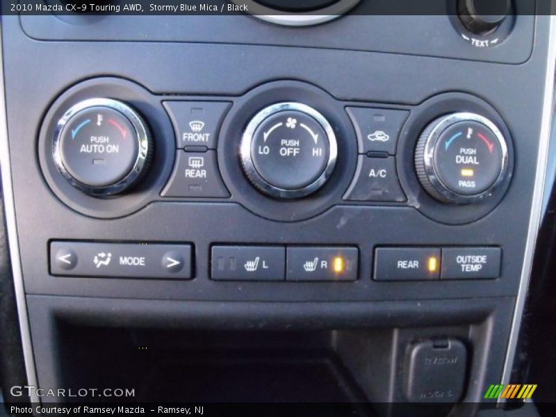Controls of 2010 CX-9 Touring AWD