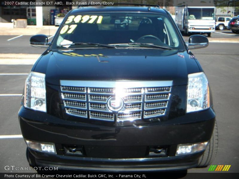 Black Raven / Ebony/Ebony 2007 Cadillac Escalade EXT AWD
