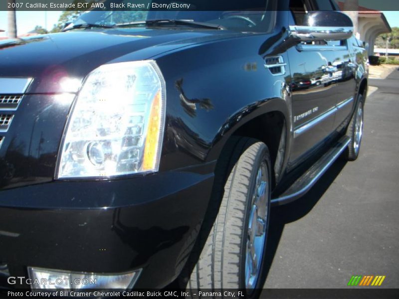 Black Raven / Ebony/Ebony 2007 Cadillac Escalade EXT AWD