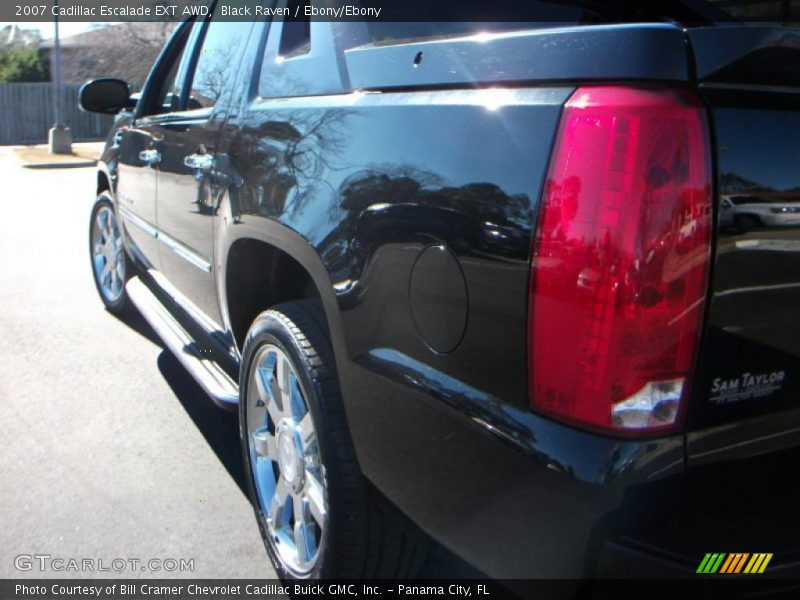 Black Raven / Ebony/Ebony 2007 Cadillac Escalade EXT AWD