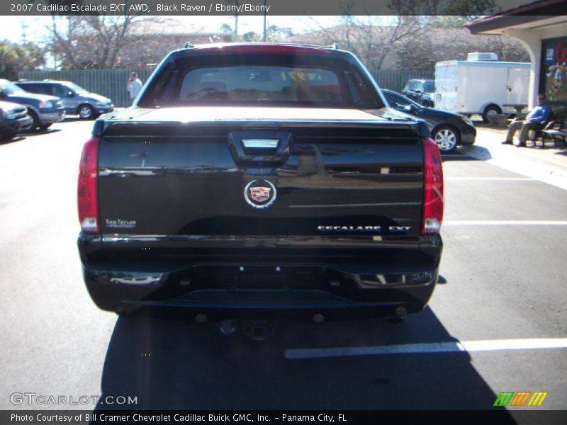 Black Raven / Ebony/Ebony 2007 Cadillac Escalade EXT AWD