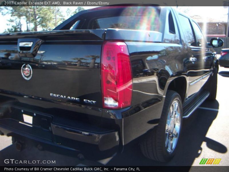 Black Raven / Ebony/Ebony 2007 Cadillac Escalade EXT AWD