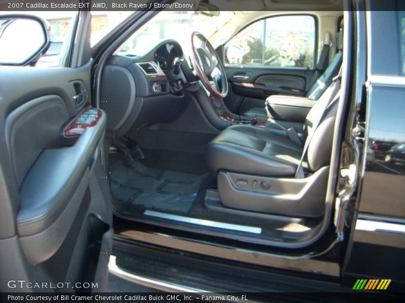 Black Raven / Ebony/Ebony 2007 Cadillac Escalade EXT AWD