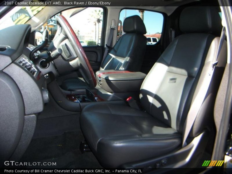 Black Raven / Ebony/Ebony 2007 Cadillac Escalade EXT AWD