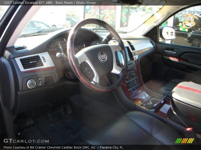 Black Raven / Ebony/Ebony 2007 Cadillac Escalade EXT AWD