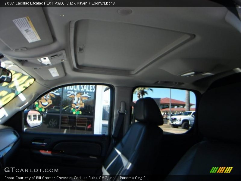 Black Raven / Ebony/Ebony 2007 Cadillac Escalade EXT AWD