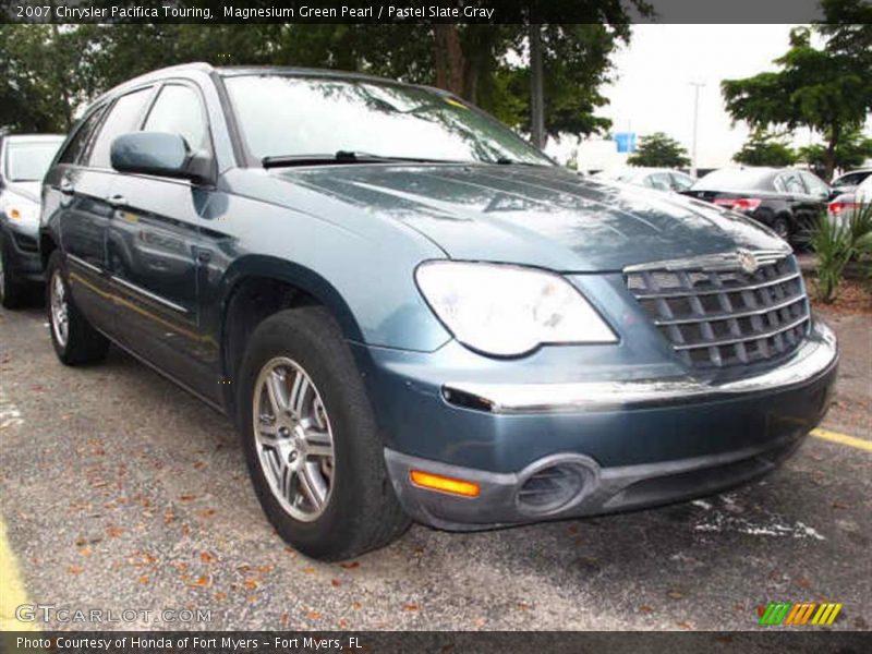 Magnesium Green Pearl / Pastel Slate Gray 2007 Chrysler Pacifica Touring