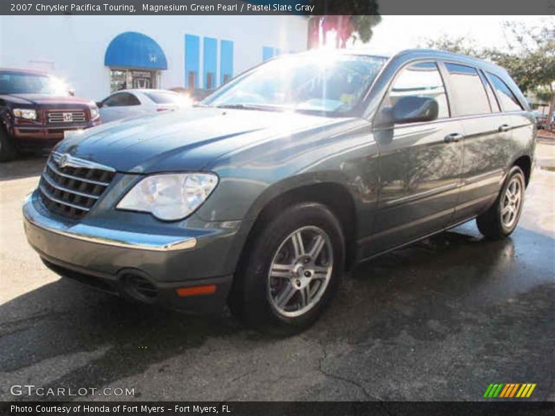 Magnesium Green Pearl / Pastel Slate Gray 2007 Chrysler Pacifica Touring