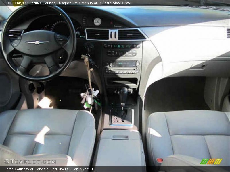 Magnesium Green Pearl / Pastel Slate Gray 2007 Chrysler Pacifica Touring
