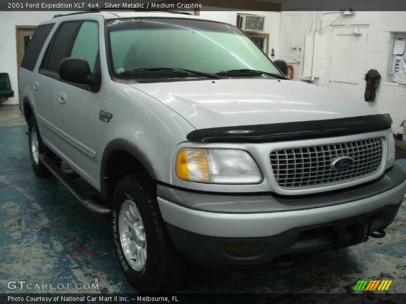 Silver Metallic / Medium Graphite 2001 Ford Expedition XLT 4x4