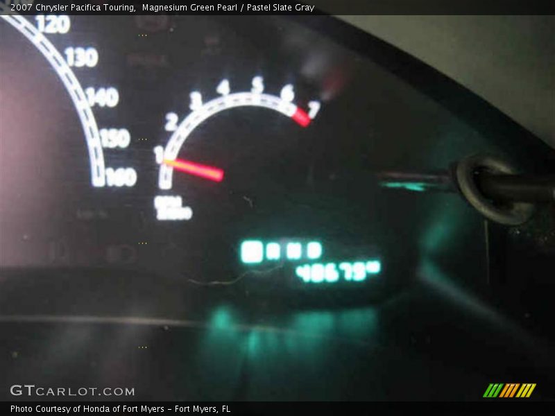 Magnesium Green Pearl / Pastel Slate Gray 2007 Chrysler Pacifica Touring