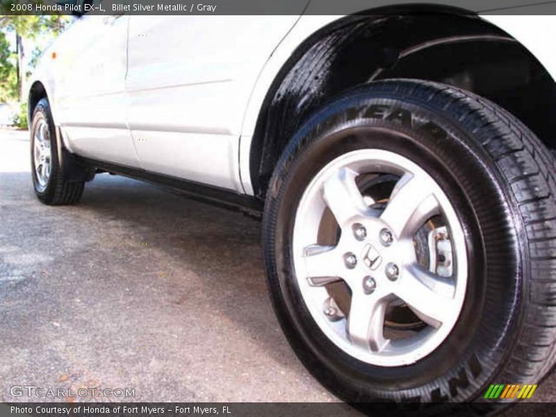 Billet Silver Metallic / Gray 2008 Honda Pilot EX-L