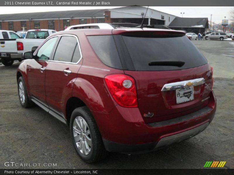 Cardinal Red Metallic / Jet Black 2011 Chevrolet Equinox LTZ
