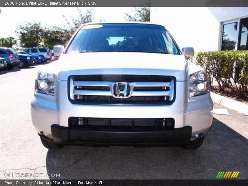 Billet Silver Metallic / Gray 2008 Honda Pilot EX-L