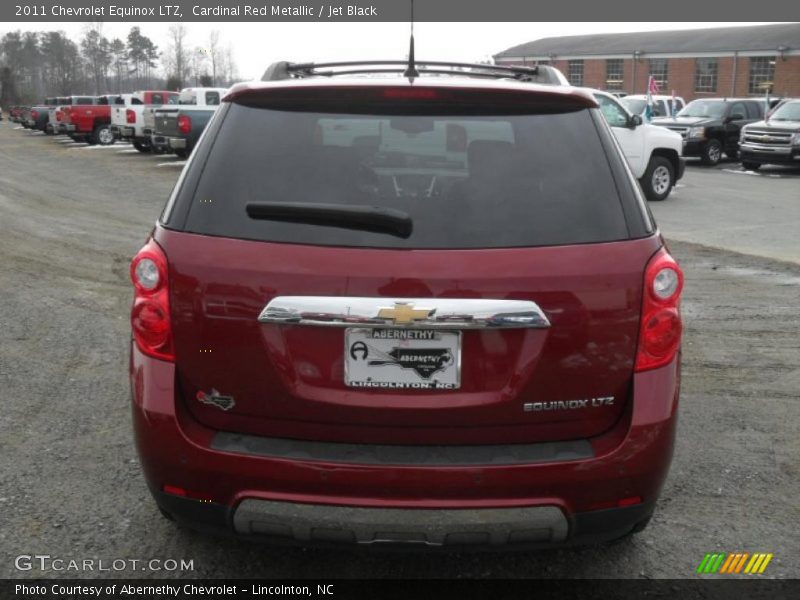 Cardinal Red Metallic / Jet Black 2011 Chevrolet Equinox LTZ