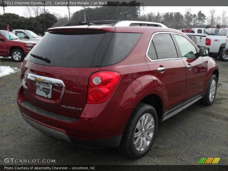 Cardinal Red Metallic / Jet Black 2011 Chevrolet Equinox LTZ