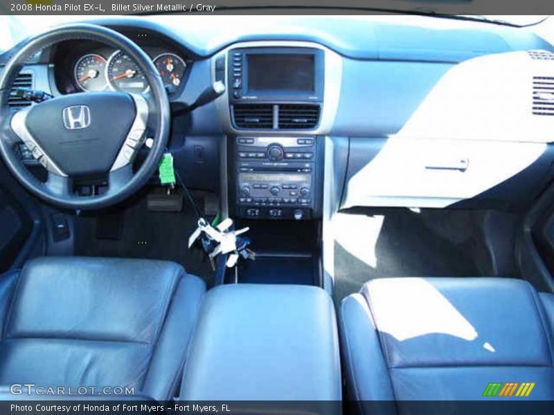 Billet Silver Metallic / Gray 2008 Honda Pilot EX-L