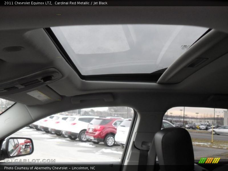 Sunroof of 2011 Equinox LTZ