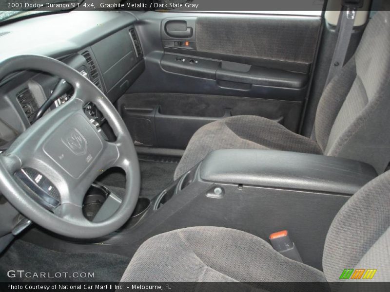 Graphite Metallic / Dark Slate Gray 2001 Dodge Durango SLT 4x4