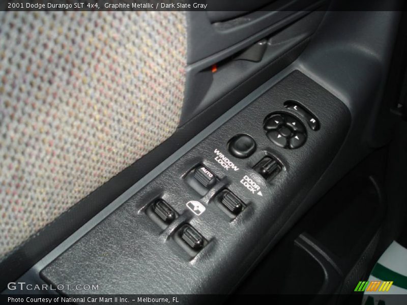 Graphite Metallic / Dark Slate Gray 2001 Dodge Durango SLT 4x4