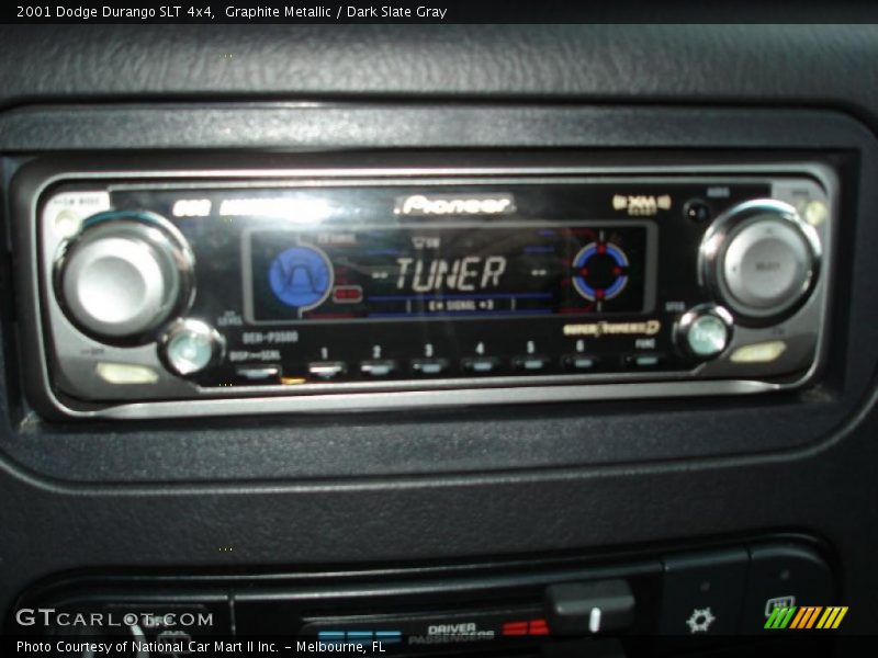 Graphite Metallic / Dark Slate Gray 2001 Dodge Durango SLT 4x4
