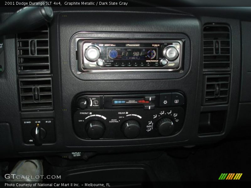 Graphite Metallic / Dark Slate Gray 2001 Dodge Durango SLT 4x4