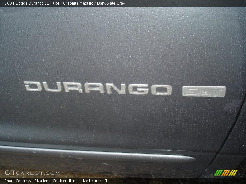 Graphite Metallic / Dark Slate Gray 2001 Dodge Durango SLT 4x4
