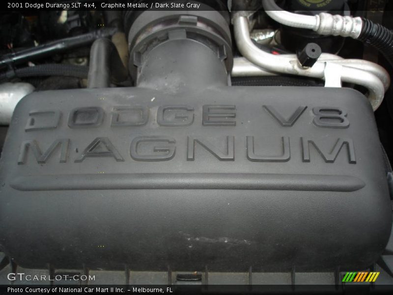 Graphite Metallic / Dark Slate Gray 2001 Dodge Durango SLT 4x4