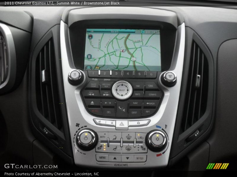 Navigation of 2011 Equinox LTZ