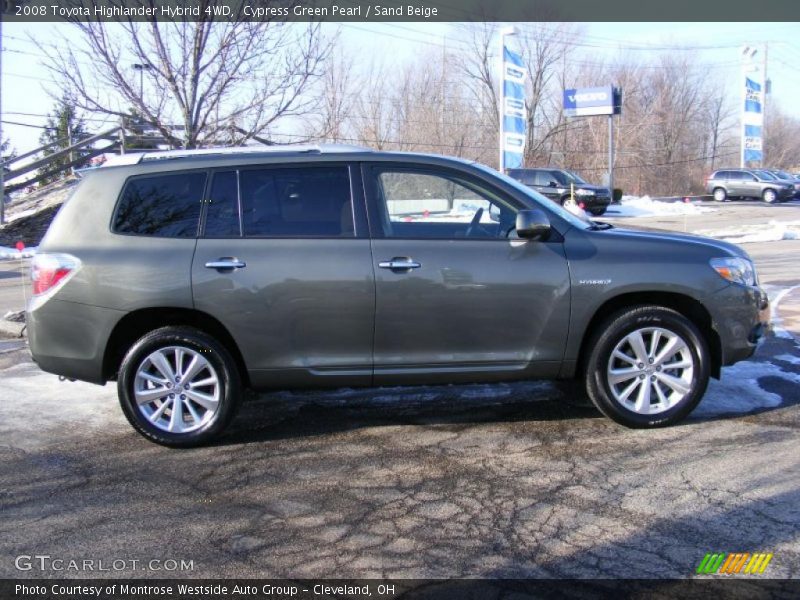  2008 Highlander Hybrid 4WD Cypress Green Pearl