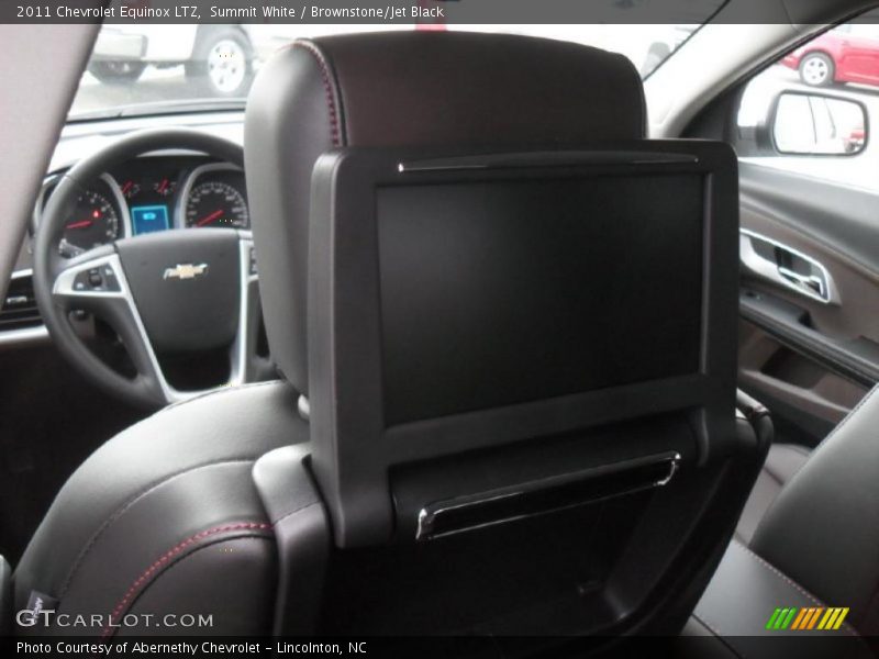 Summit White / Brownstone/Jet Black 2011 Chevrolet Equinox LTZ