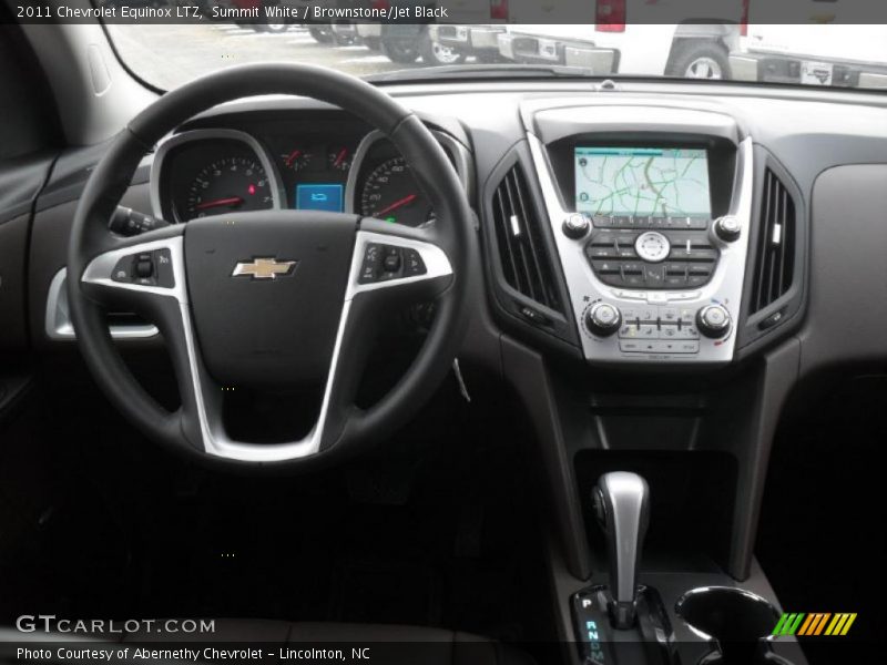 Summit White / Brownstone/Jet Black 2011 Chevrolet Equinox LTZ