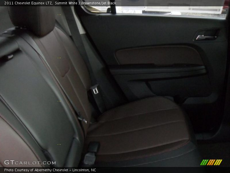 Summit White / Brownstone/Jet Black 2011 Chevrolet Equinox LTZ