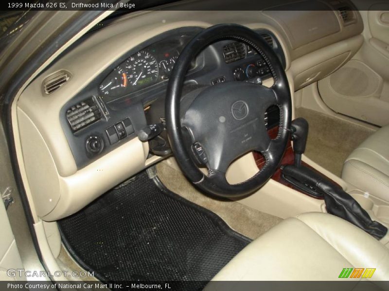 Driftwood Mica / Beige 1999 Mazda 626 ES