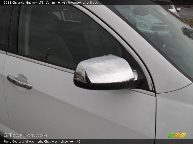 Summit White / Brownstone/Jet Black 2011 Chevrolet Equinox LTZ