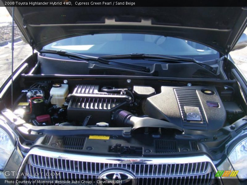 2008 Highlander Hybrid 4WD Engine - 3.3 Liter DOHC 24-Valve VVT V6 Gasoline/Electric Hybrid