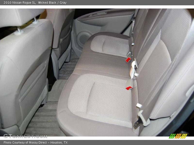 Wicked Black / Gray 2010 Nissan Rogue SL