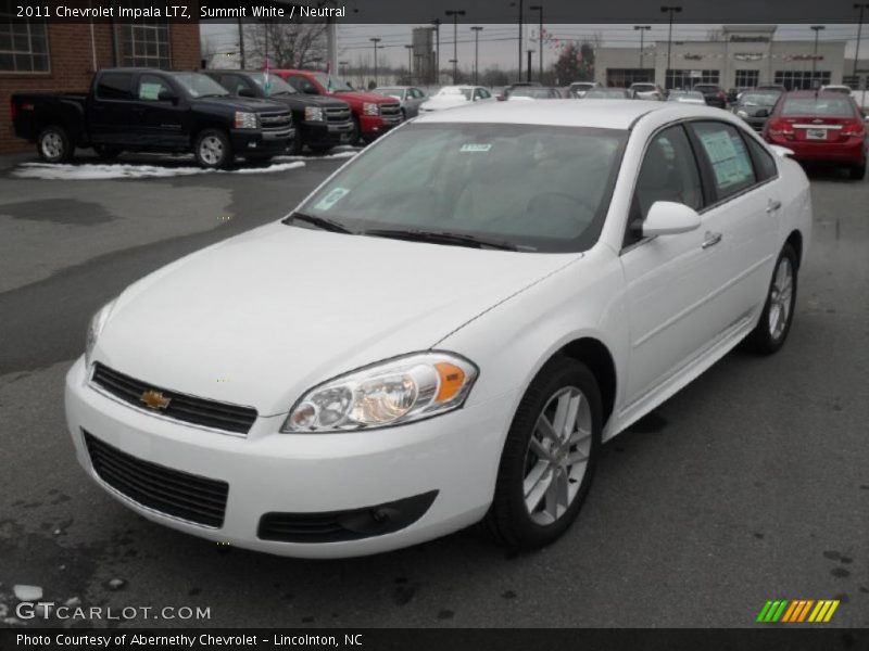 Summit White / Neutral 2011 Chevrolet Impala LTZ