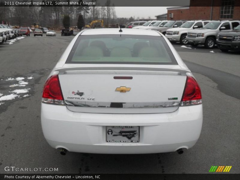 Summit White / Neutral 2011 Chevrolet Impala LTZ