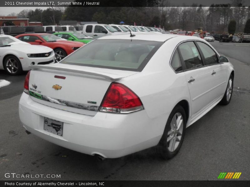 Summit White / Neutral 2011 Chevrolet Impala LTZ