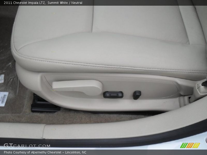 Summit White / Neutral 2011 Chevrolet Impala LTZ