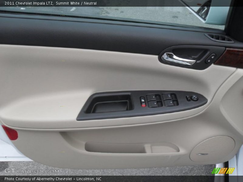 Summit White / Neutral 2011 Chevrolet Impala LTZ