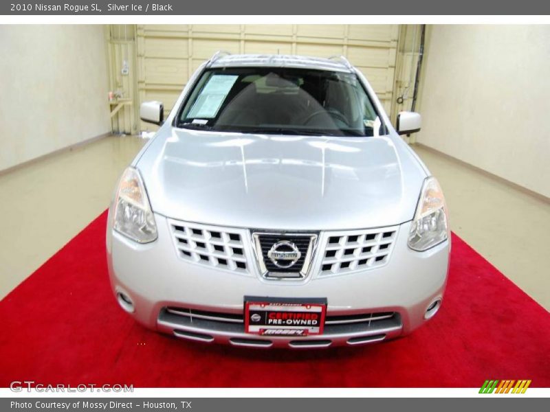 Silver Ice / Black 2010 Nissan Rogue SL