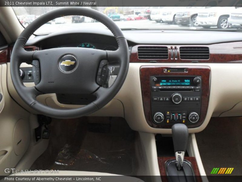 Summit White / Neutral 2011 Chevrolet Impala LTZ