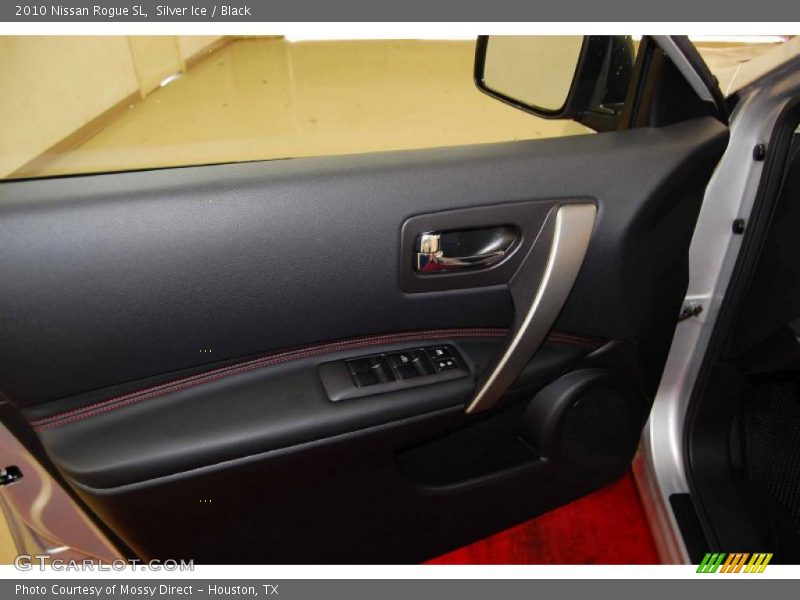 Silver Ice / Black 2010 Nissan Rogue SL