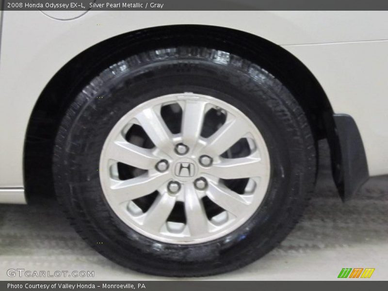 Silver Pearl Metallic / Gray 2008 Honda Odyssey EX-L
