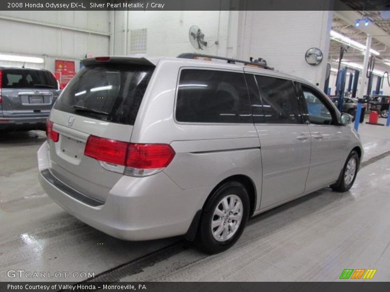 Silver Pearl Metallic / Gray 2008 Honda Odyssey EX-L
