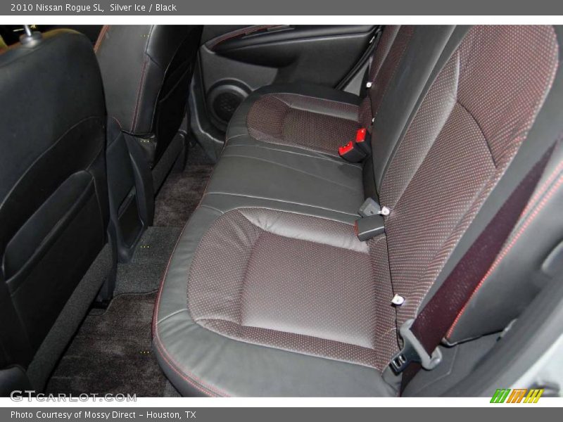 Silver Ice / Black 2010 Nissan Rogue SL